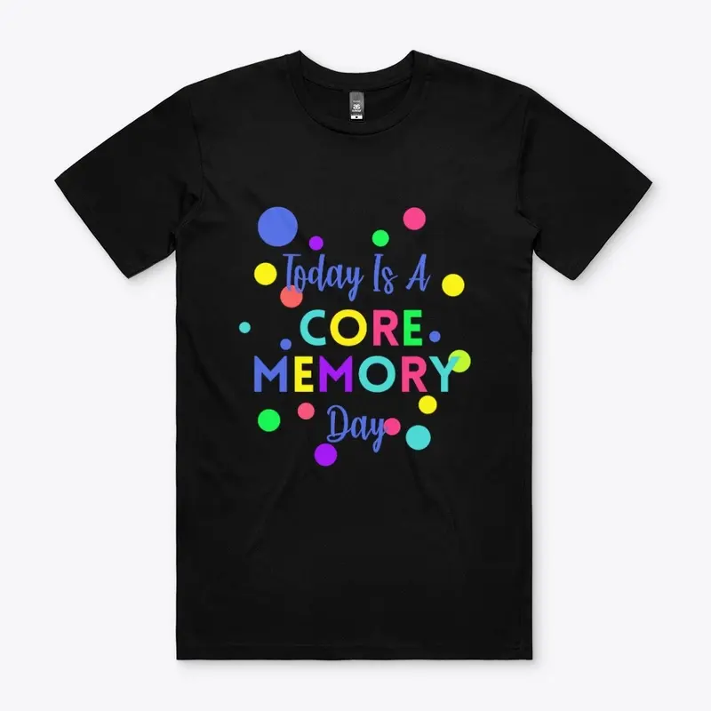 Core Memory Day Blue